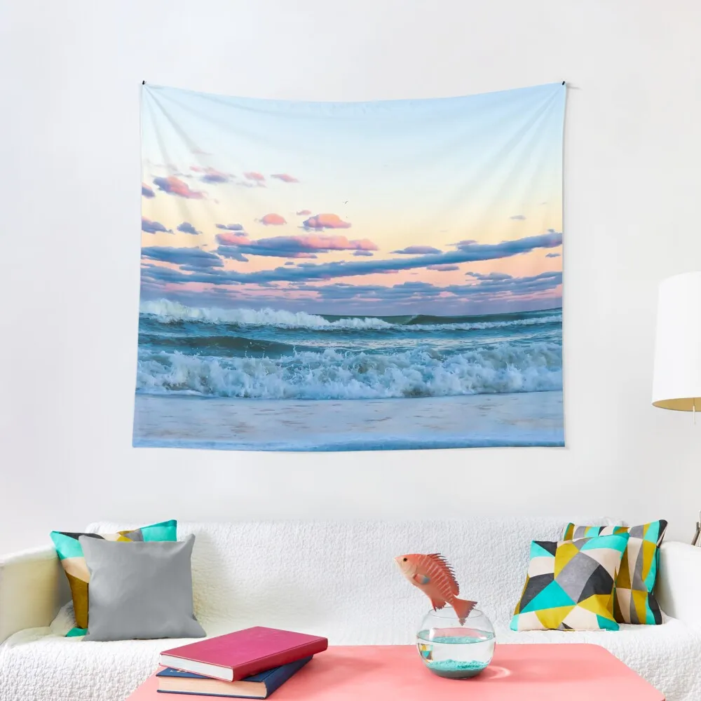 

Sunset Over the Atlantic Tapestry Aesthetic Room Decor Korean Decoration Room Home Decorators