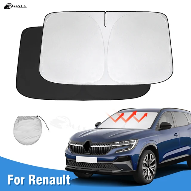 BIBIBO Pare-Soleil Pour Pare-Brise Avant Compatible Avec Renault Captur