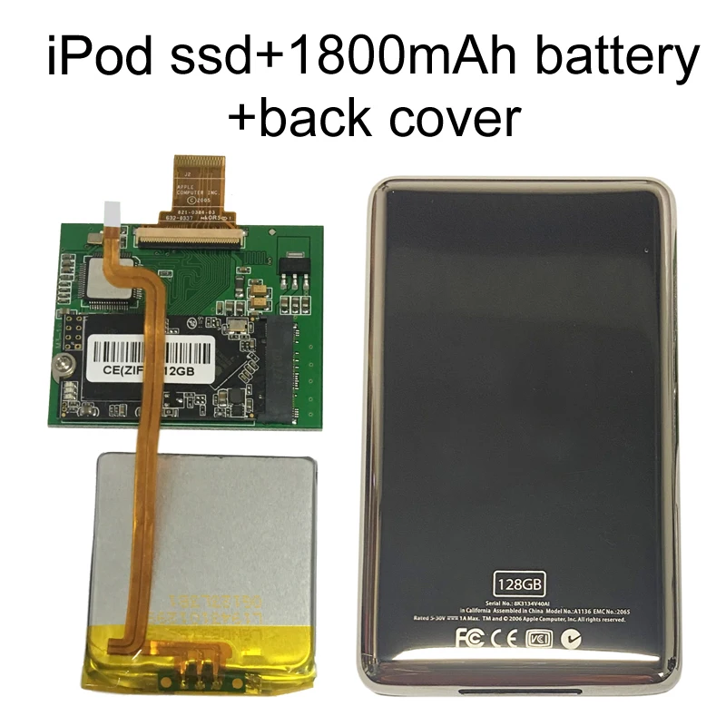 NEW 256GB ZIF CE SSD Upgrade MK1634GAL for iPod 5th 7th Gen