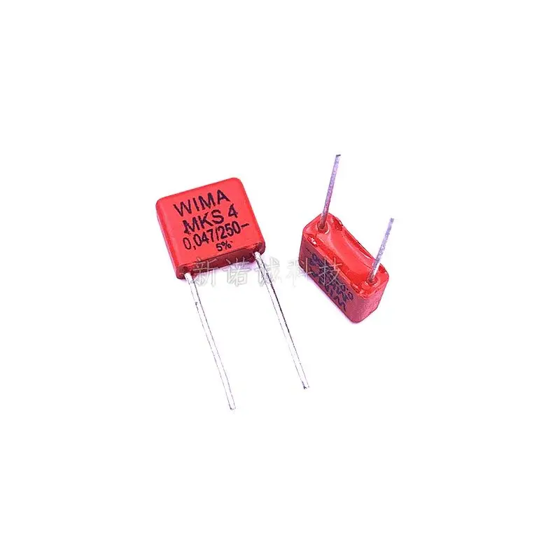 

10pcs/German Weimar Capacitor WIMA 250V 473 0.047UF 250V 47nF MKS4 Pin Distance 7.5 5%