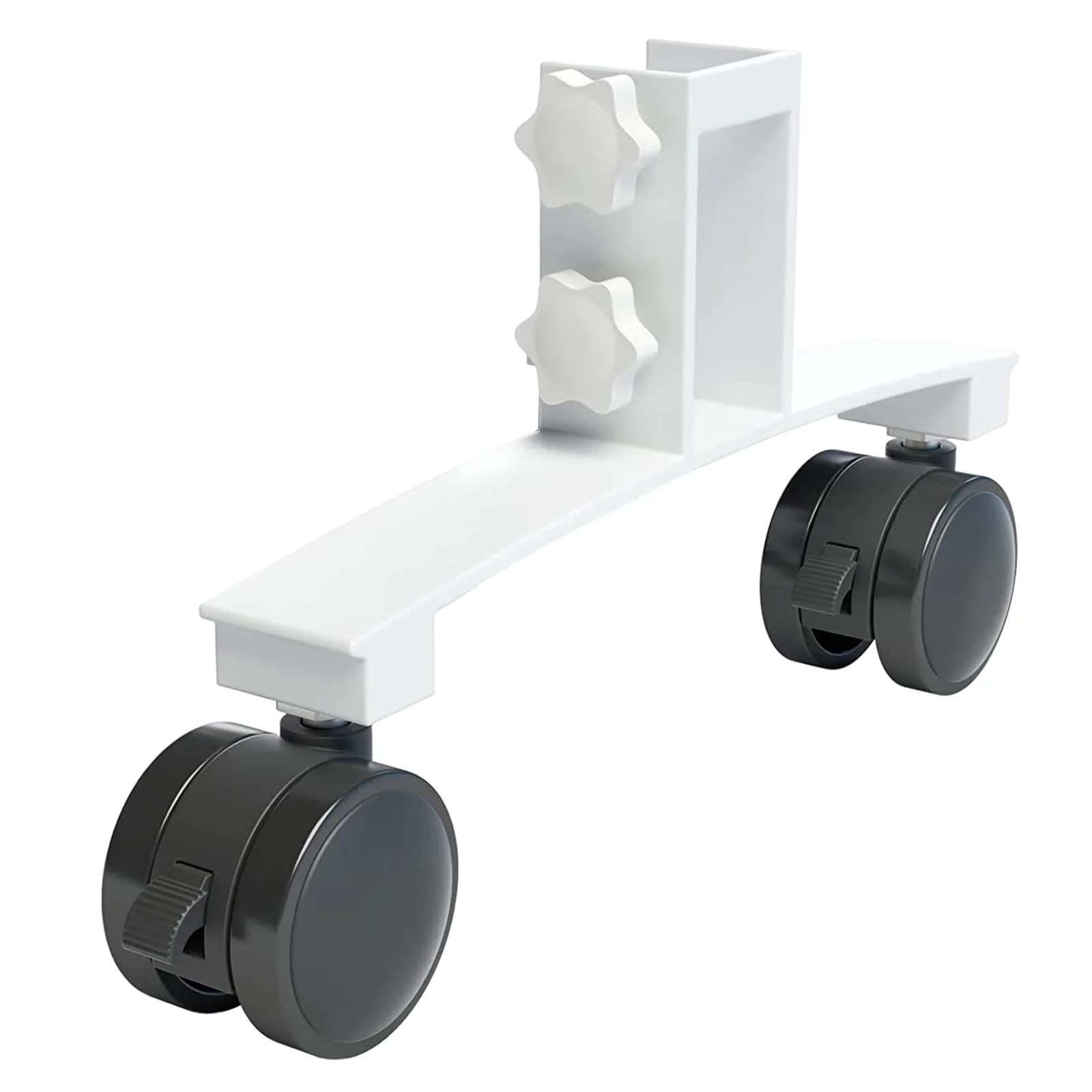 Metal Infrared Heater Bracket Universal Infrared Panel Heater Feet Bracket Movable with Wheels Easy To Install for Home Office