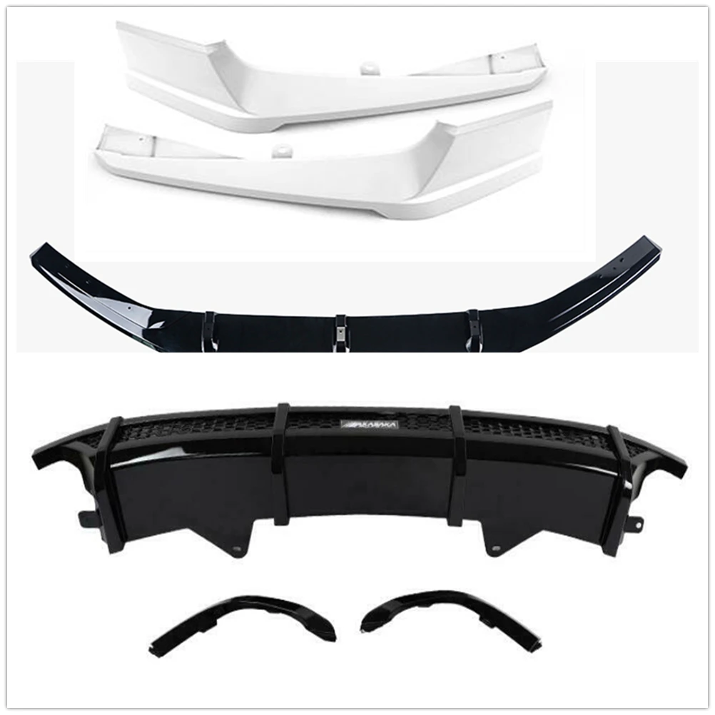 For Honda Accord 20182019 10th Car Front Bumper Spoiler+rear Diffuser