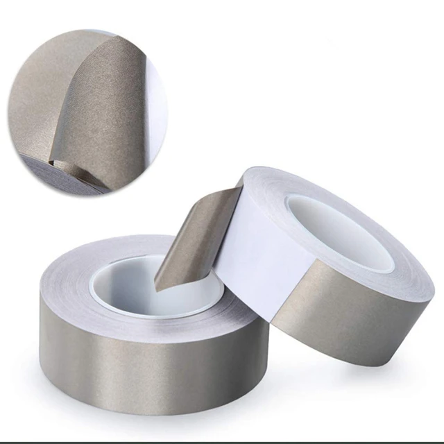 Faraday Tape Conductive Cloth Fabirc Tape for for EMI LF EMF