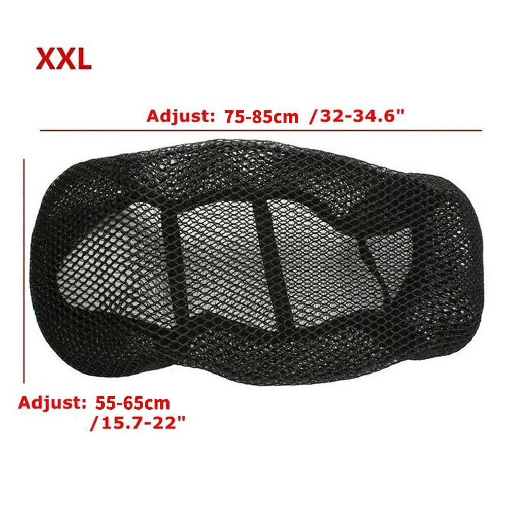 Polyester 3D Spacer Mesh Motorcycle Accessories Motorcycle Cushion Multipurpose Portable Universal 3D Mesh Protector