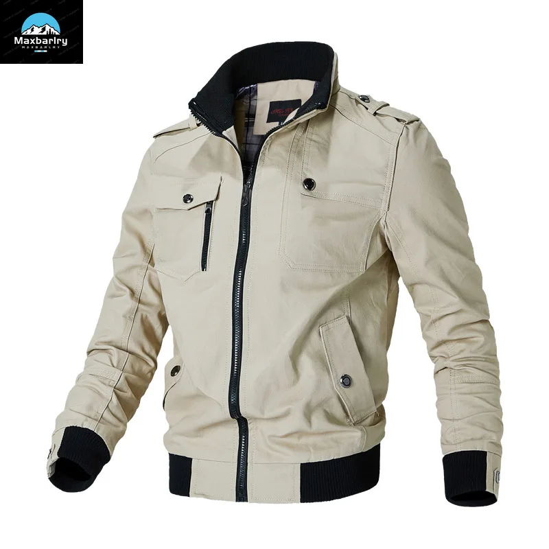 

Big Size 5XL Fashion Tactical work Jacket Green Bomber Jacket Stand Winter Coat for Men Streetwear Chamarras Para Hombre