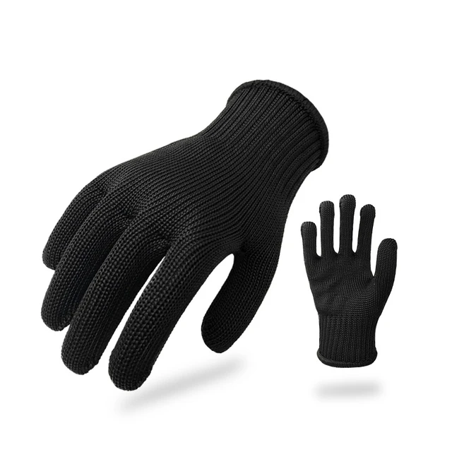 Guantes de alambre de acero inoxidable para carnicero, resistentes a  Cortes, anticortes, multifunción, 1 par - AliExpress