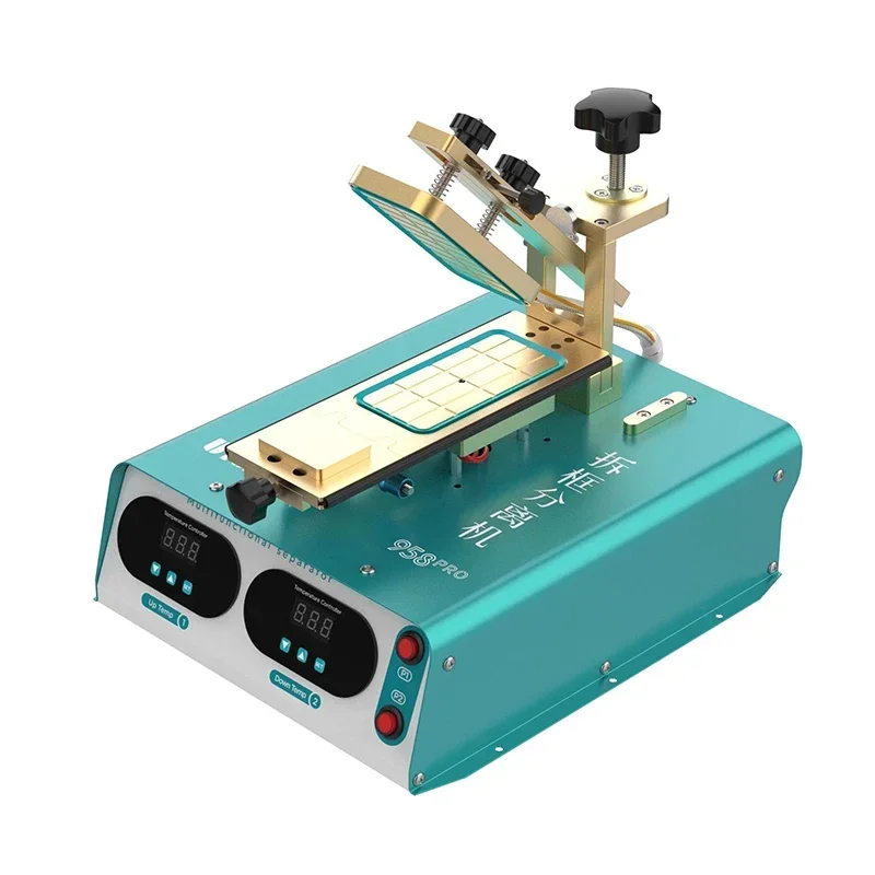 

Rotary separator curved screen dismantling machine, mobile phone heating table, frame dismantling and glue removal machine