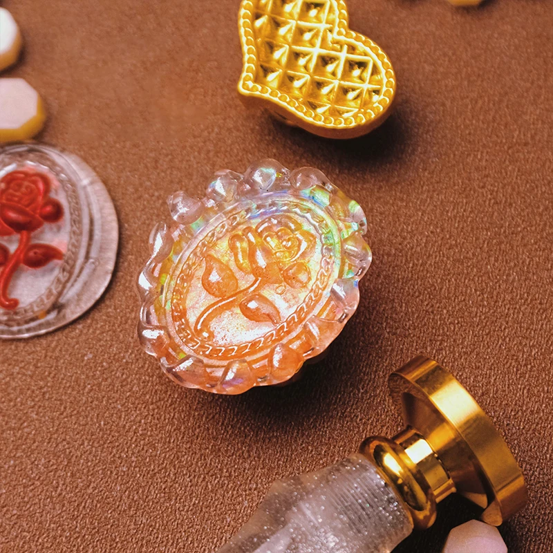 Wax Seal Stamp 3D embossed vintage craft for card DIY wedding invitation gift packing scrapbook sealing