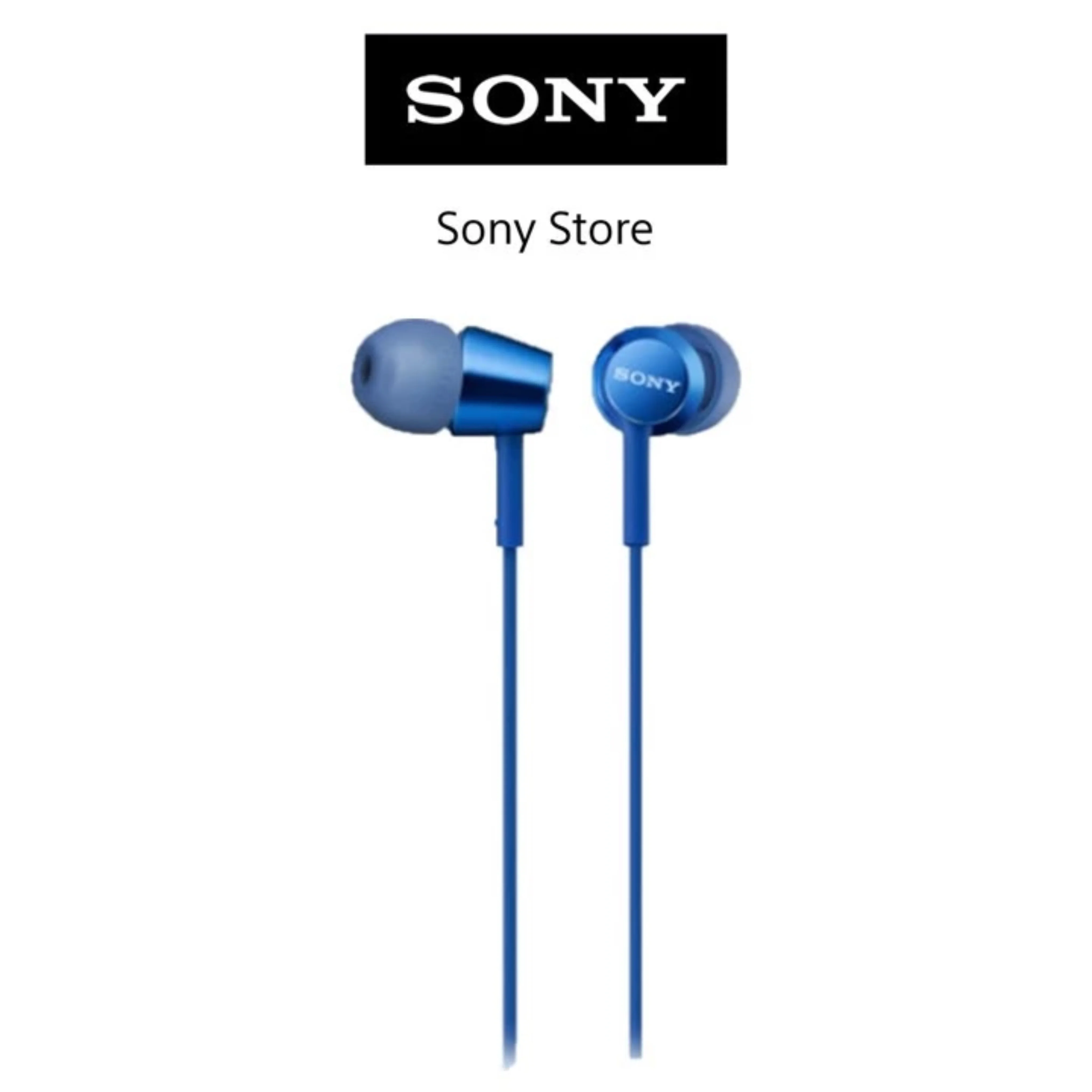 Sony  In Ear Mdr Ex15ap Earphones Headphones With Mic For Ios Android Samsung Huawei Xiaomi Oppo Vivo, Alina Gadgets