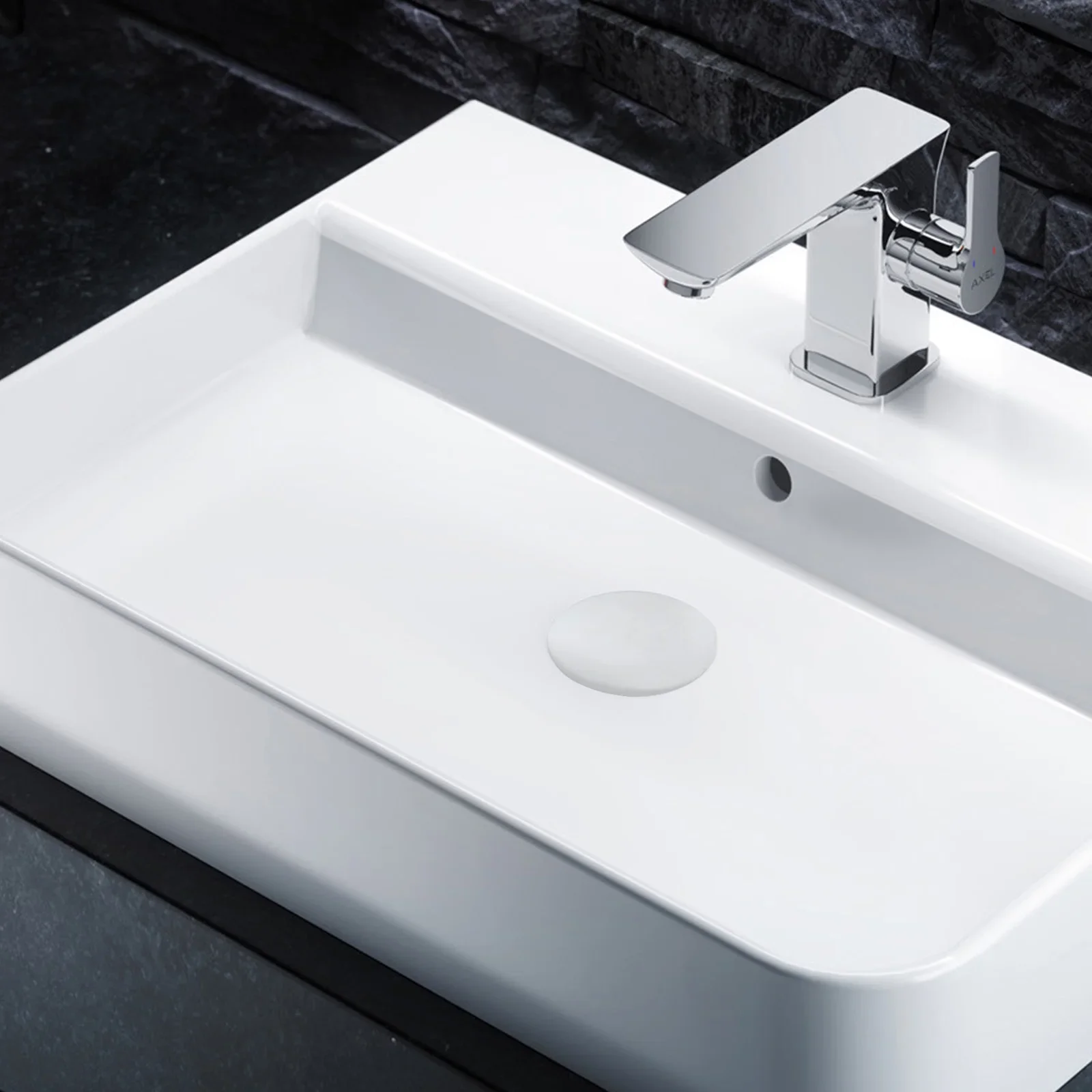 38mm Bathroom Sink Drain Stopper Plugs Bounce Push Button Click Clack Plug Wash Basin Faucet Accessory Washbasin Pipe