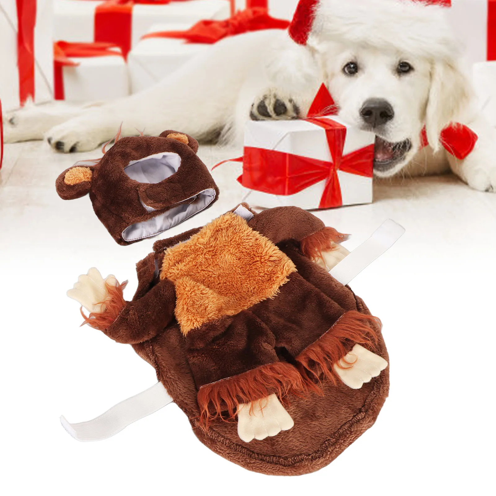 Cute Monkey Pet Costume 2