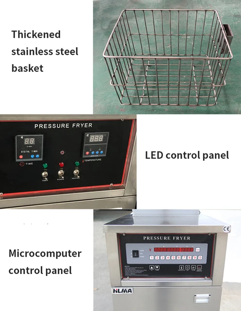 China Good quality Continuous Deep Fryer - Electric Table Top Chicken  Pressure Fryer Chicken Express Pressure Fryer – Mijiagao Manufacturers and  Suppliers