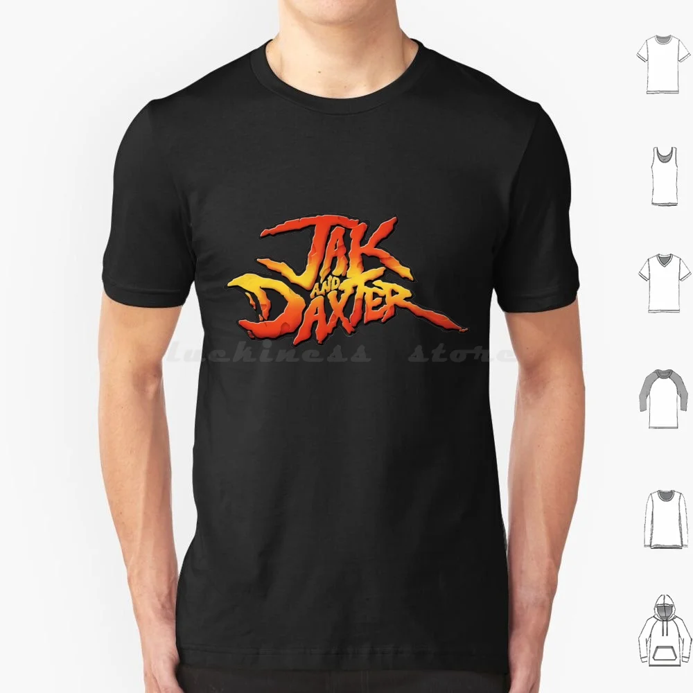 J & D Seru T Shirt Big Size 100% Cotone Jak E Daxter Videogiochi Jak Daxter Andy Rapper Jason Rubin Naughty Dog Eady At