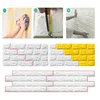 25pcs Self-Adhesive 3D Wall Stickers Wallpaper Panel Home Decor Living Room Bedroom Decoration Bathroom Kitchen House Stickers 5