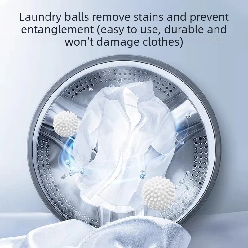 Laundry Ball Anti-Entanglement Reusable Softener for Machine Drying and Cleaning