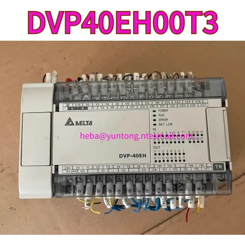 

Б/у контроллер PLC DVP40EH00T3