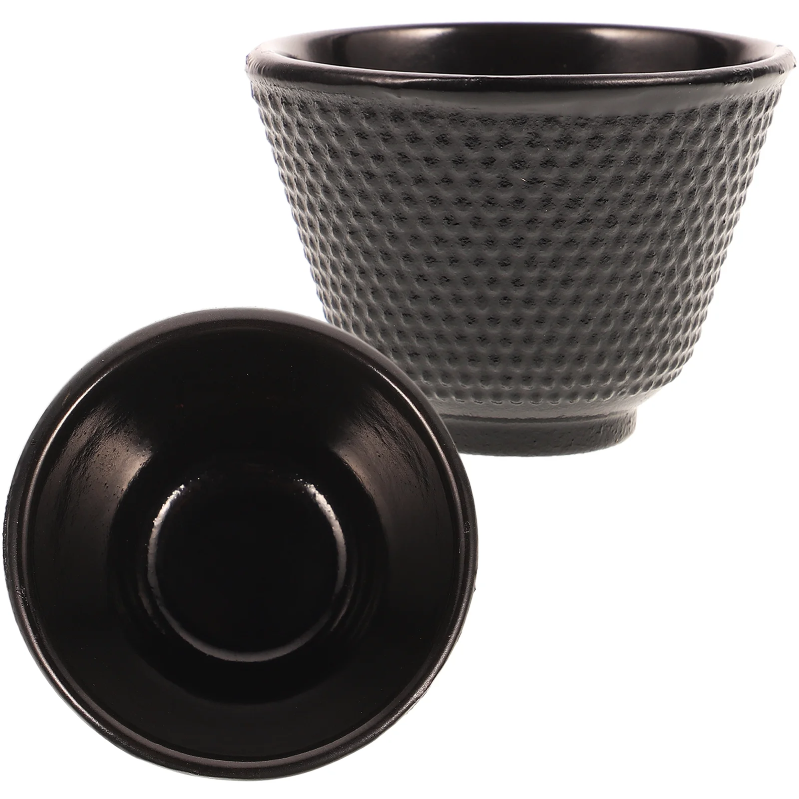 

Cast Iron Teacup Drinking Retro Teaware Japanese Style Delicate Kung Fu Coffe Mugs