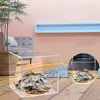 Transparent Money Box Acrylic Coin Bank Compact Saving Pot Home Accessories Desktop Piggy Bank Children Saving Container 3