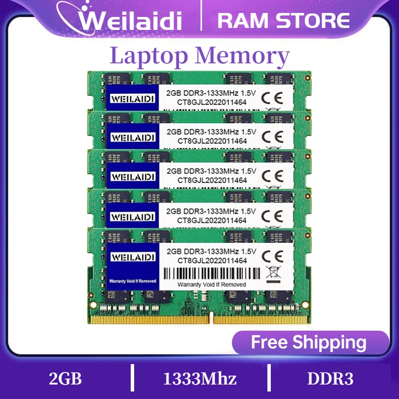 

50pcs DDR3 2GB 4GB 8GB RAM Memory Notebook Laptop PC3 10600 PC3-12800 1333 1600MHZ DDR3L PC3-10600S 1.35V 1.5V SODIMM Wholesale