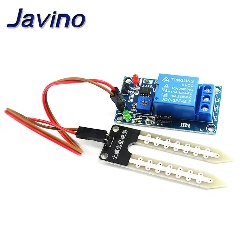 Capacitive Soil Moisture Sensor Module/ Soil Humidity Digital Display Relay Control Module Automatic Watering For Arduino image 2