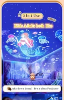 Galaxy Solar System Projector Nightlights 360°Rotating 12 Films Kids Star Night Light Projector for Bedroom Home Decoration lamp 6