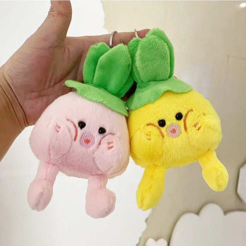 

Милый мультяшный плюшевый растительный брикет, подарки, кукла, брелок, милые мягкие куклы-капусты, игрушки, брелок для ключей, подвеска на рюкзак