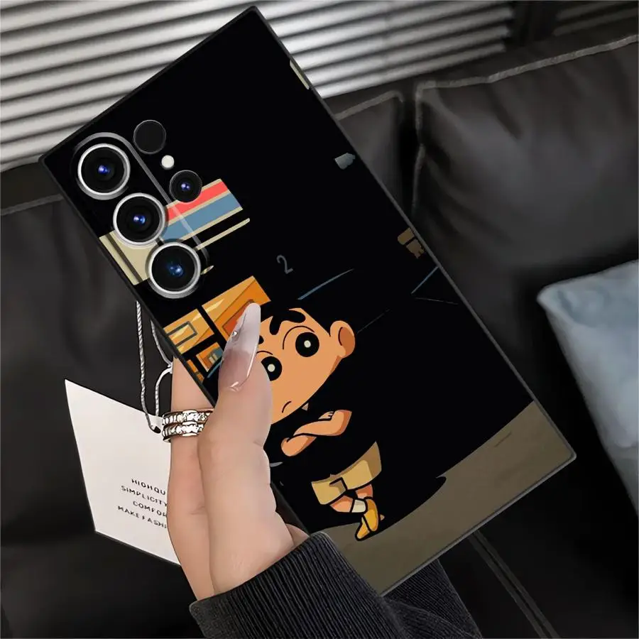 Phone Cover Case with Crayon Shin-Chan Design