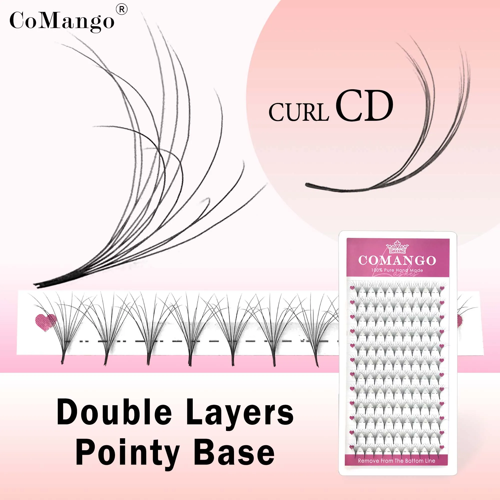 Fluffy Double Layers Eyelash Extensions