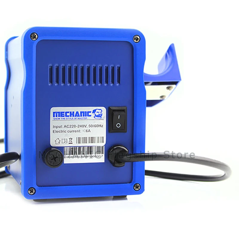Hot Air Soldering Station MECHANIC HK-8586D 700W 2 In 1 SMD Soldering Iron Repair LED Digital Display Heat Gun Soldering Tool 2