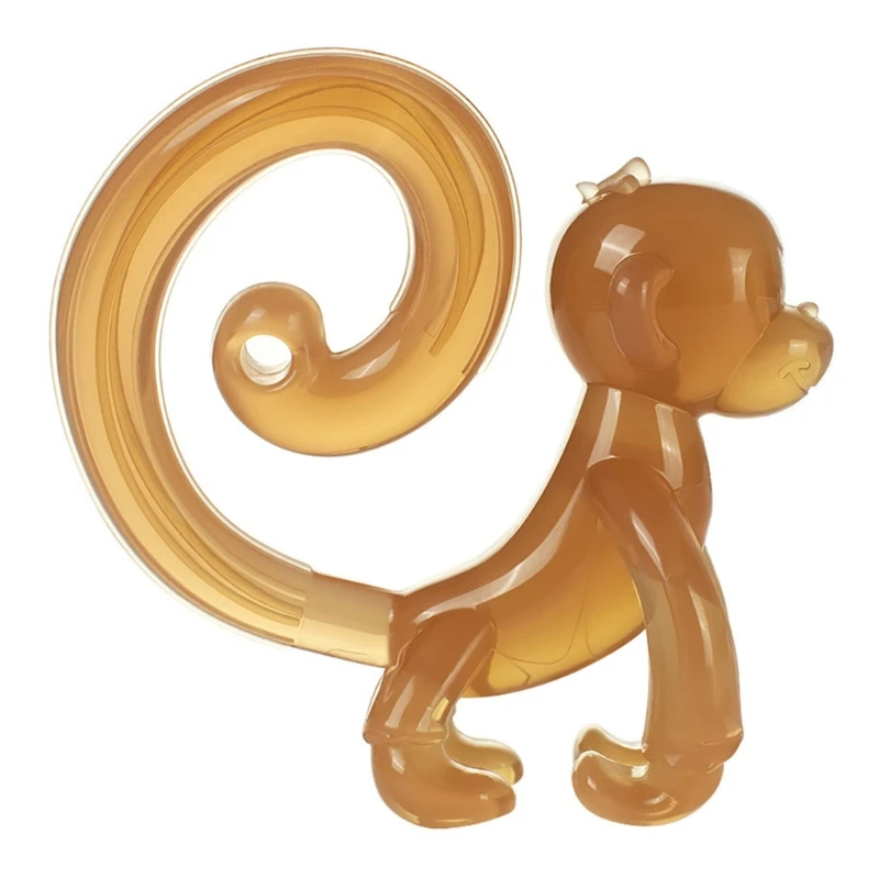 

Food Grade Silicone Teething Toy Cute Animal Shape Teether Gentle on Babies Teeth Perfect Gift for Teething Babies