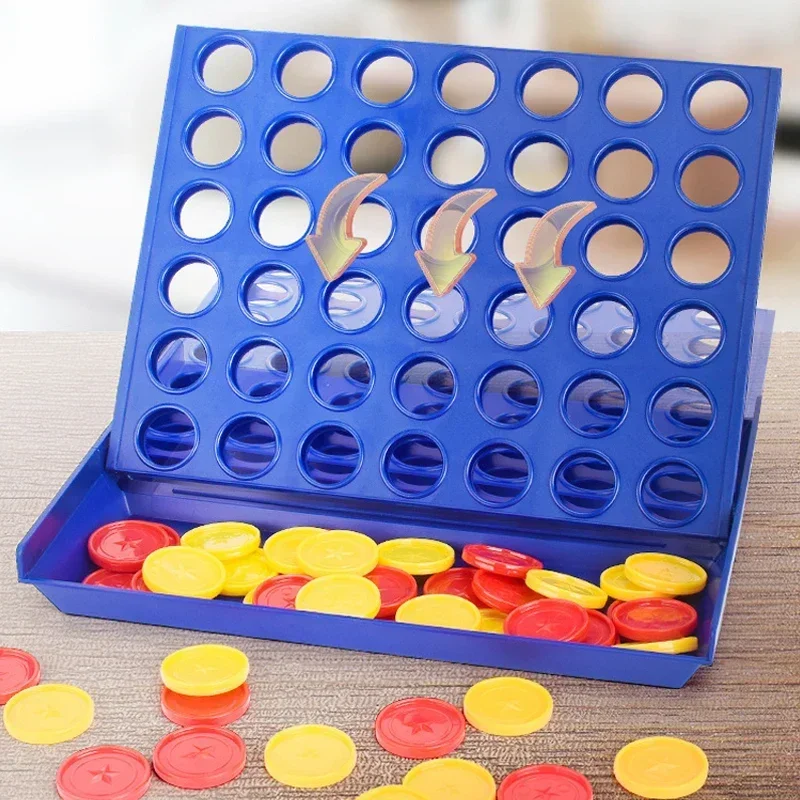 Four In A Row Bingo Chess Connect Classic Family Board Game Toys Fun Educational Toy for Kids Children Entertainment Game - Image 2