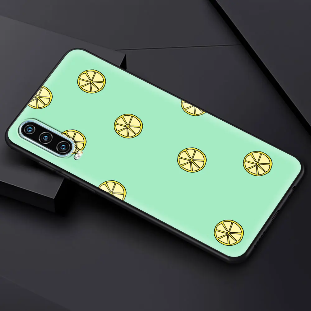 Mediterranean Lemon Soft Phone Case Cover