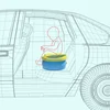 Portable Travel Baby Potty Foldable Children's Potty Training Seat Easy to Clean Toilet Seat Boys And Girls Birthday Gift 2
