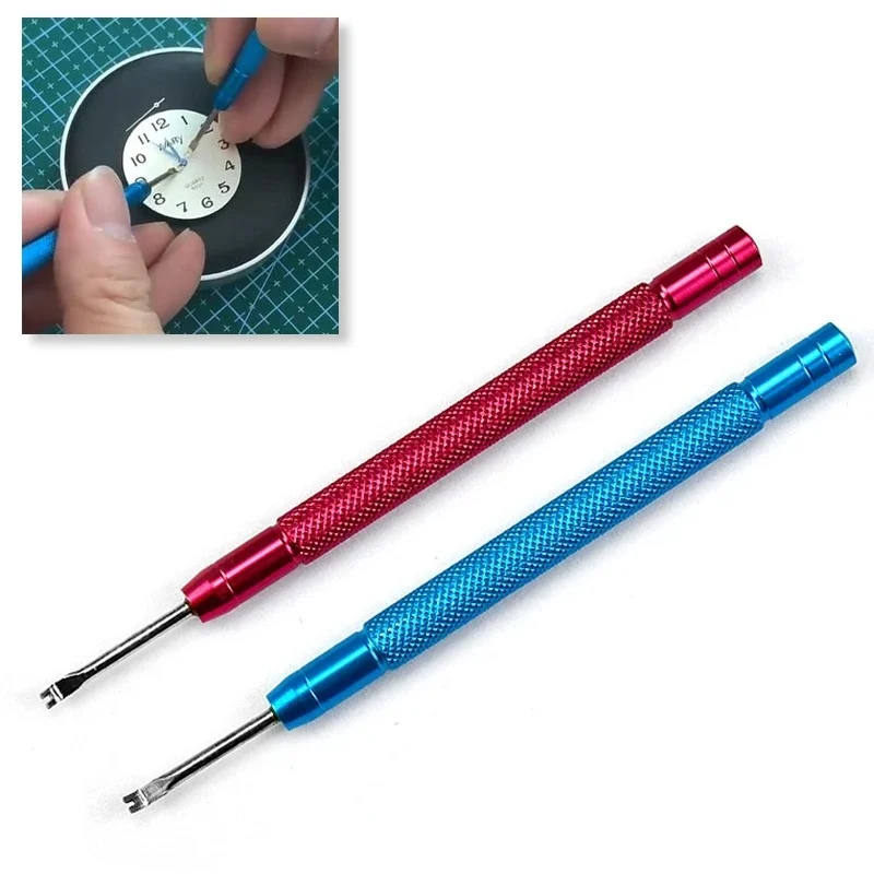 Dual Aluminum Alloy Watch Hand Presser Tool for Precision Watch Repair