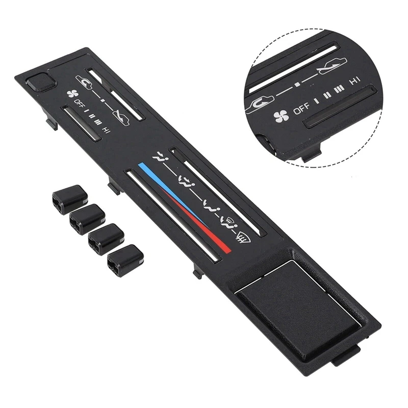 

55519-89143 Car Heater Climate Control Panel With 4 Knobs Fit For Toyota Pickup 4Runner 1988-1984 Car Replacement