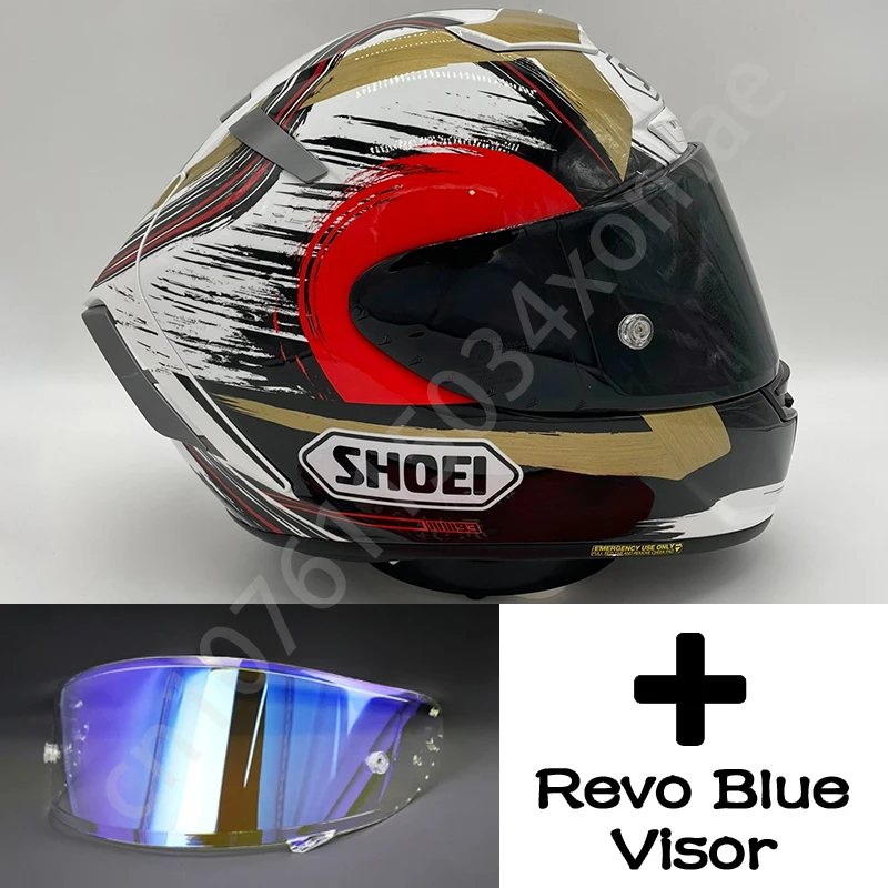 SHOEI X-14 MOTEGI2 マルケス　XL Shoei X-14 Marquez Motegi 2 Helmet Red | Shoei Full Face