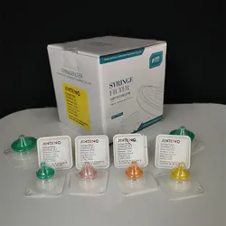 10pcs/lot Lab Nylon/PES/PTFE Sterile Needle-type Filter 13mm 25mm 33mm 0.22um/0.45um  Millipore Membrane Syringe Filter