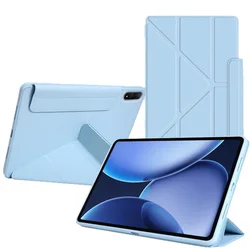 Premium Vouwstand Leren Zacht Hoes voor Tablets (3+J)