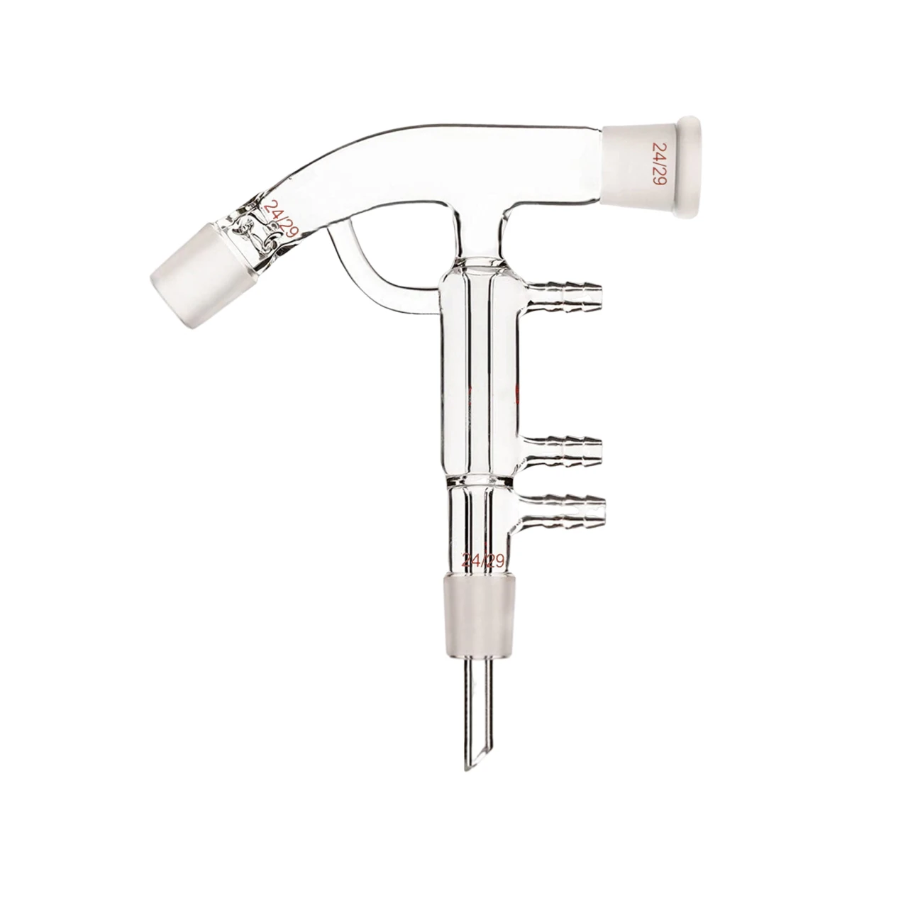 24/29,Distillation head Short Path Condenser,Glass Adapter,Lab Glassware