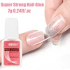 7g/0.24oz Super Strong Nail Glue For False Nail Tips/Acrylic Nails/Press On Nails/Fake Nails Art Decoration Lasting Adhesion Gel 1