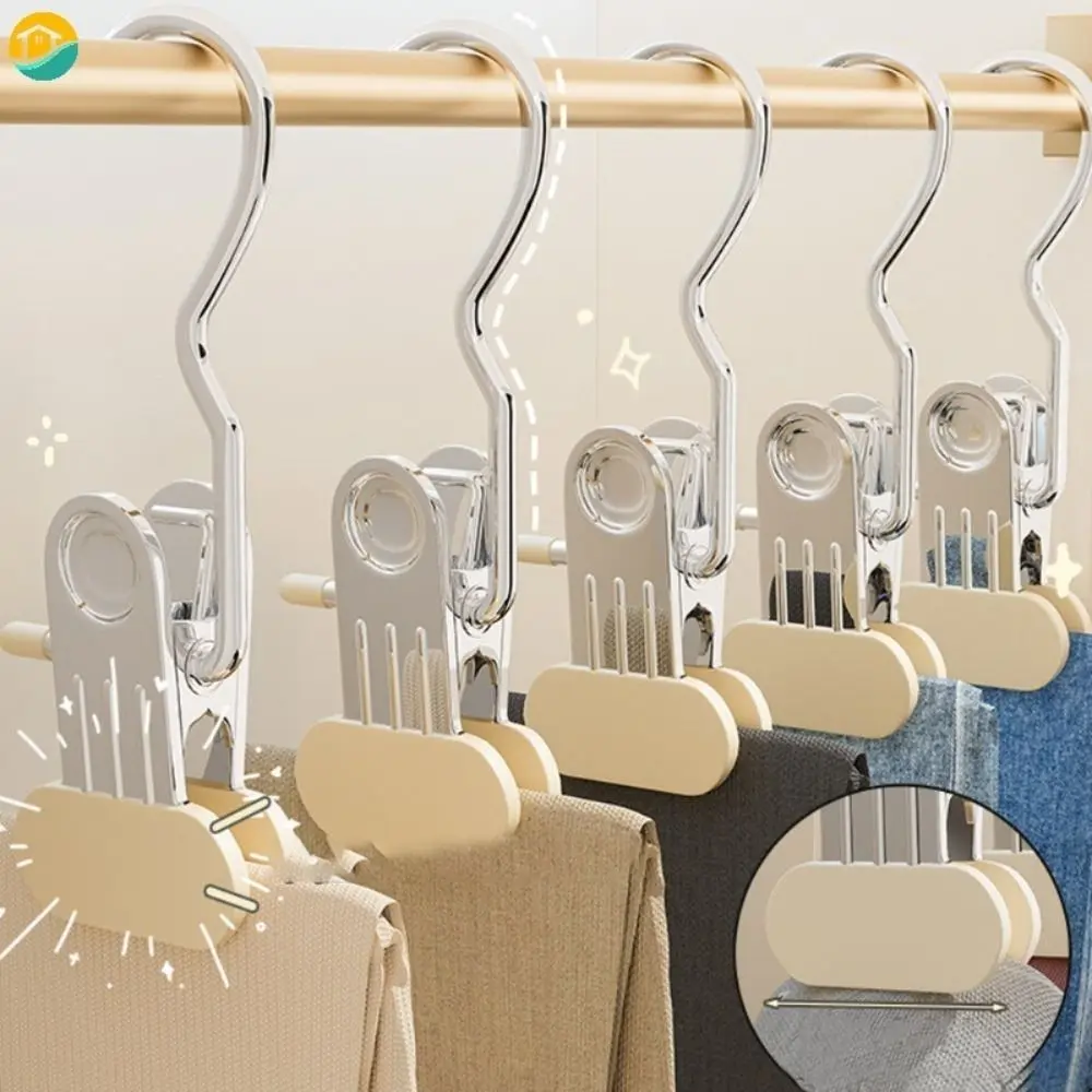 Yinder 150 ganci per stivali, ganci per lavanderia, in acciaio inox, portatili, per armadio, viaggi, calze, pantaloni, borse, cappelli, asciugamani