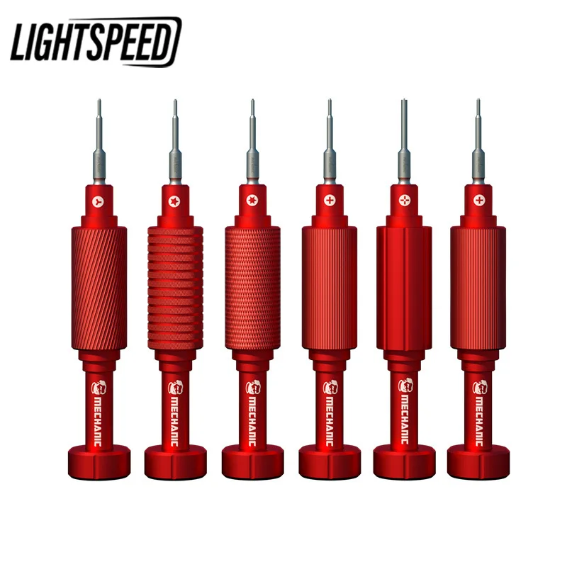 

MECHANIC iShell 3D Screwdriver Red Magnetic Precision Non-Slip Screw Driver Set Phone Repair Disassemble Tool