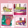 2 In 1 Children's Motorcycle Large Simulation Supermarket Dresser Pretend Play Home Early Educational Toy Kid Birthday Gift 3