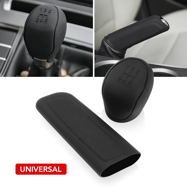 DASTOP Voiture Pommeau Levier Vitesse Couvercle pour Tesla Model 3 Model X  Model Y Model S, Pommeau de Levier Remplacement Housse de Protection