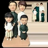 For 1-4 Person Handmade Sculpture Fully Customizable Statue Custom Bobblehead Birthday Anniversary Gift 4