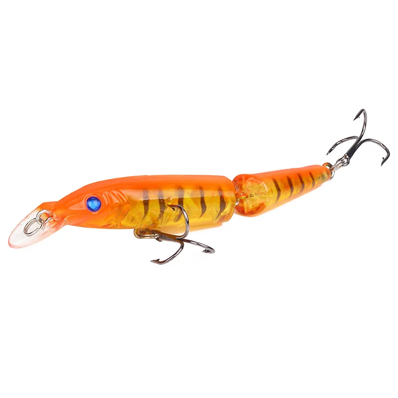 

Multi-section Minnow Fishing Lure 10.5cm 9g Wobblers Artificial Plastic Hard Bait Trout Bass Pike Fishing Tackle Pesca