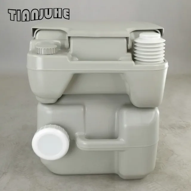 Upgraded T Portable Toilet Ship Toilet, Outdoor Water Saving, Mobile Portable Odor Prevention, 20L, CHH 2