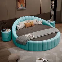 Lits japonais pour chambre à coucher, esthétique unique, lit double moderne, cadres de lit king size, Cama De Lujo Para Dormitorio, accessoires pour la maison 3