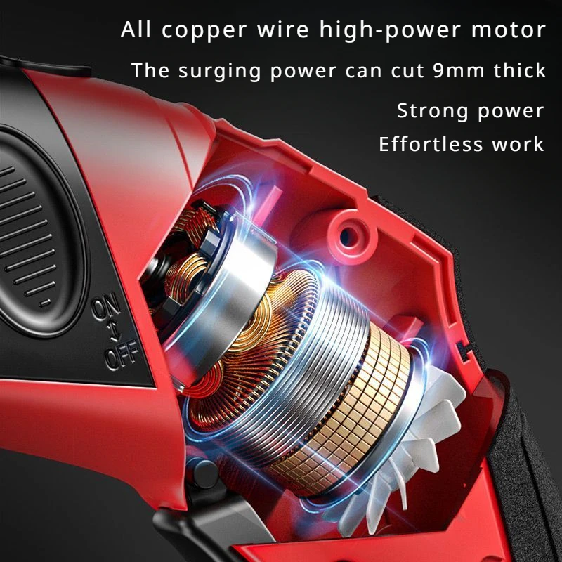 4.2V Electric Scissors For Cloth Carpet Leather USB Rechargeable Leather Trimming Scissors Cordless Fabric Cutting Machine 5