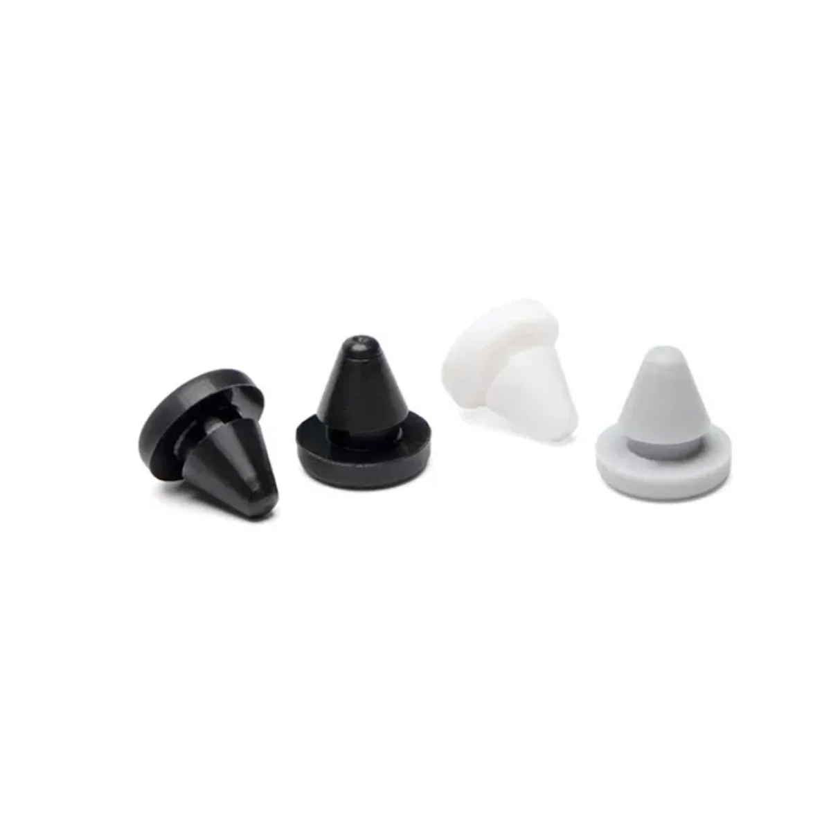 M6M7M8M9 Silicone T-Shaped High-Temperature Resistant Plug Elastic Hollow Sealing Plug Transparent Dustproof Round Hole Cover